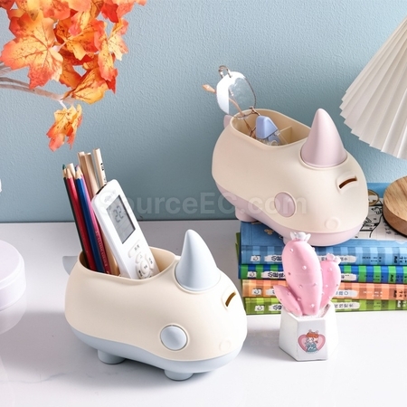 禮品訂造多功能錢盎筆筒紀念品