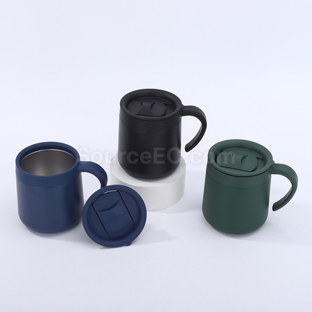 禮品訂造雙層不鏽鋼馬克杯紀念品