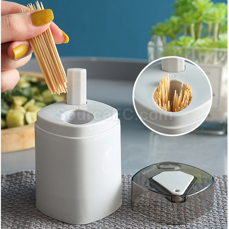 禮品訂造按壓式牙籤筒紀念品