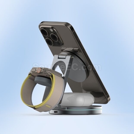 禮品訂造360°磁吸無線充支架紀念品