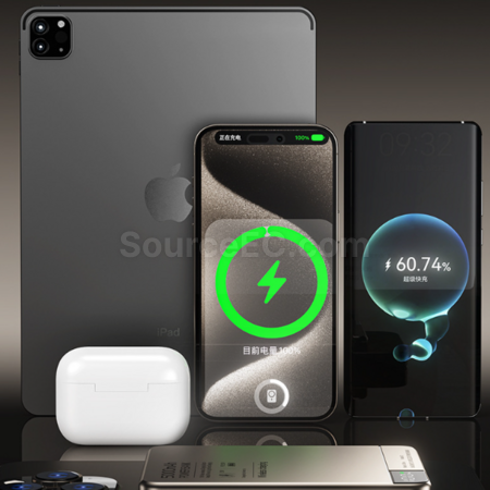 禮品訂造磁吸超薄無線移動電源紀念品