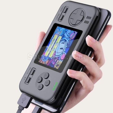 禮品訂造懷舊遊戲機移動電源二合一紀念品