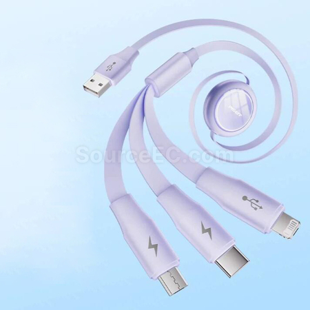 禮品訂造三合一數據線紀念品