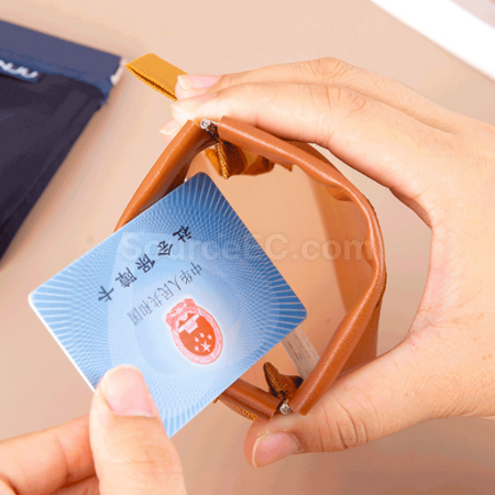 禮品訂造彈片開口網紗收納袋紀念品