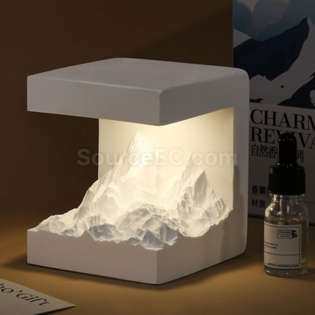 禮品訂造日照金山擴香石香薰燈紀念品