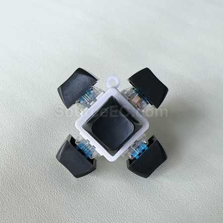 禮品訂造指尖減壓按鍵玩具鑰匙扣紀念品