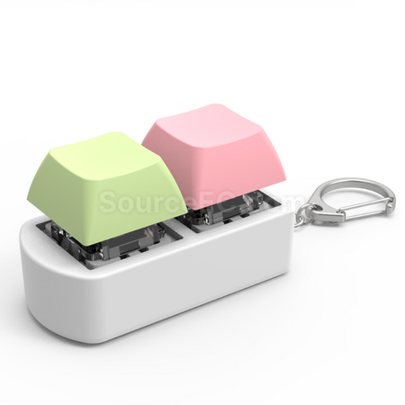 禮品訂造指尖減壓按鍵玩具鑰匙扣紀念品