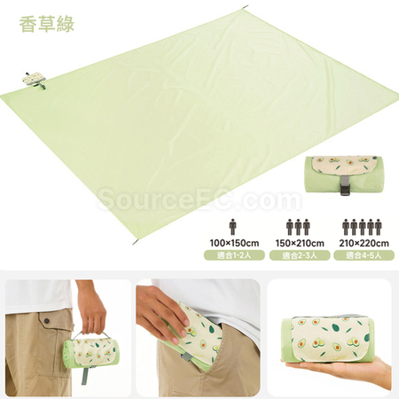 禮品訂造戶外超輕便野餐墊紀念品