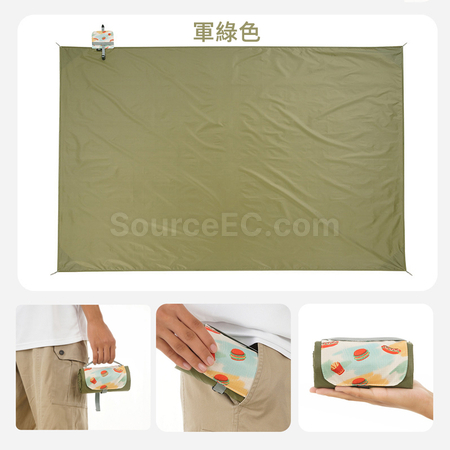 禮品訂造戶外超輕便野餐墊紀念品