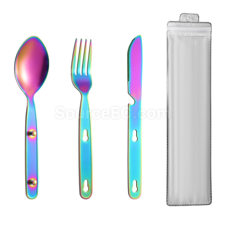 禮品訂造不銹鋼自備餐具套裝紀念品