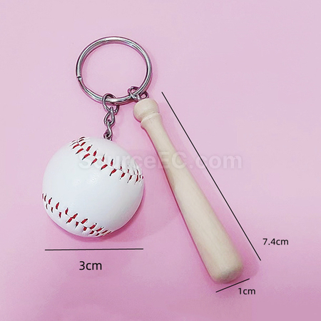 禮品訂造棒球鑰匙圈紀念品