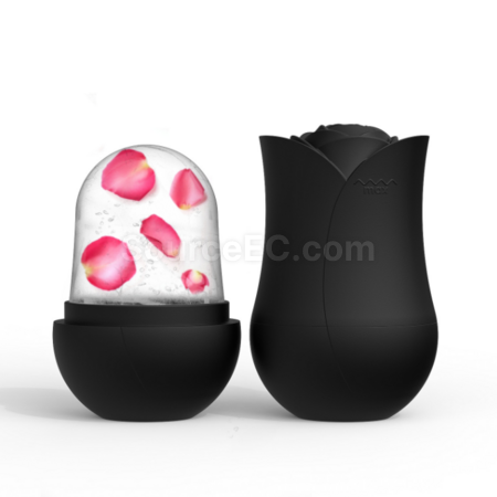 禮品訂造玫瑰花矽膠敷臉冰格紀念品