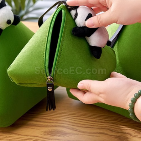 禮品訂造熊貓粽子手提袋紀念品