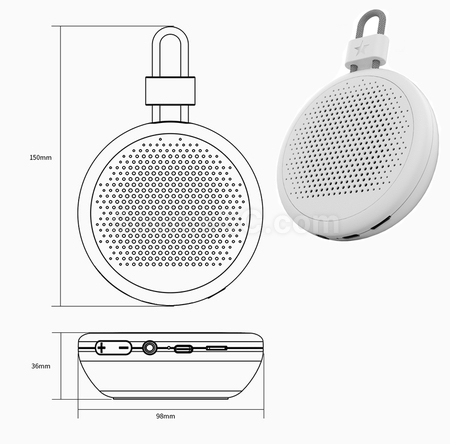 禮品訂造便攜藍牙揚聲器紀念品