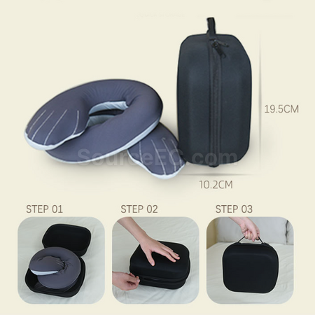 禮品訂造可變形螺旋U型枕紀念品