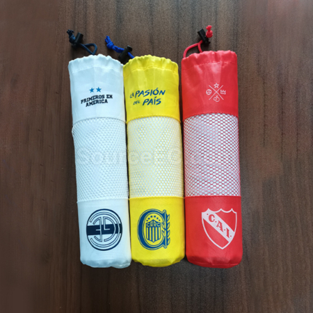禮品訂造毛巾束口網袋紀念品