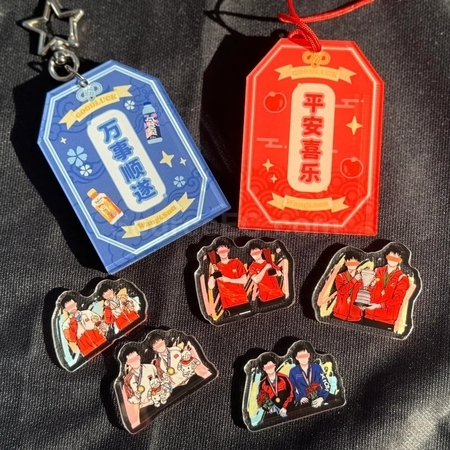 禮品訂造磁吸亞克力禦守紀念品