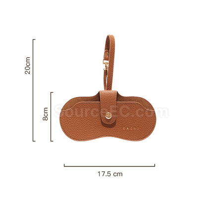 禮品訂造PU掛繩眼鏡夾紀念品
