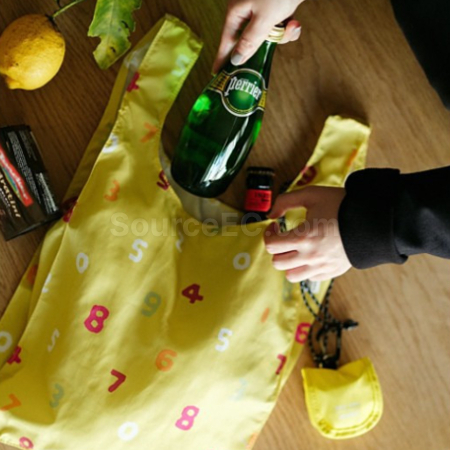 禮品訂造訂製戶外便攜折疊購物袋紀念品