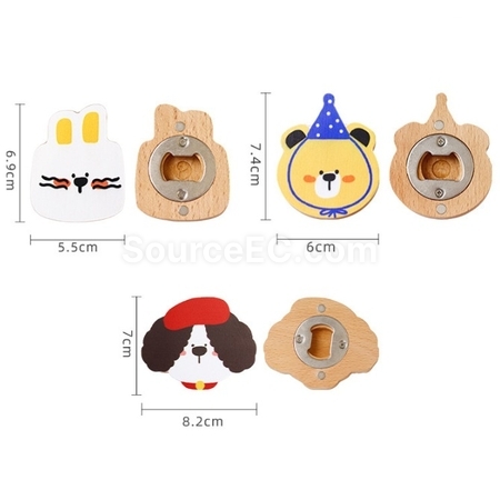 禮品訂造磁吸冰箱貼開瓶器紀念品