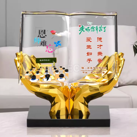 禮品訂造水晶獎座紀念品