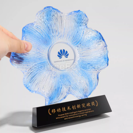 禮品訂造水晶獎座紀念品