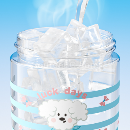 禮品訂造Tritan可愛吸管水樽紀念品