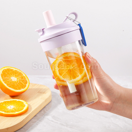 禮品訂造塑膠吸管水樽紀念品
