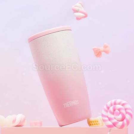 禮品訂造膳魔師（THERMOS）不鏽鋼陶瓷塗層內膽保溫杯紀念品