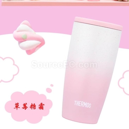 禮品訂造膳魔師（THERMOS）不鏽鋼陶瓷塗層內膽保溫杯紀念品