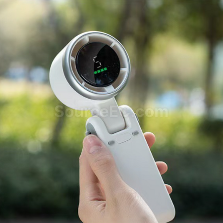 禮品訂造便攜折疊數顯風扇紀念品