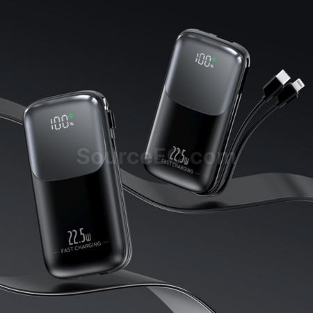 禮品訂造快充自帶單線移動電源紀念品