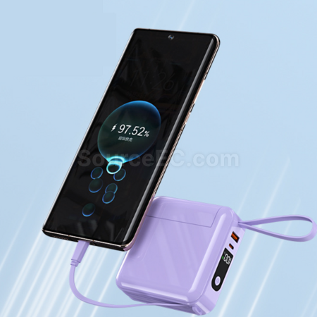 禮品訂造多功能三合一可拆卸插頭移動電源紀念品