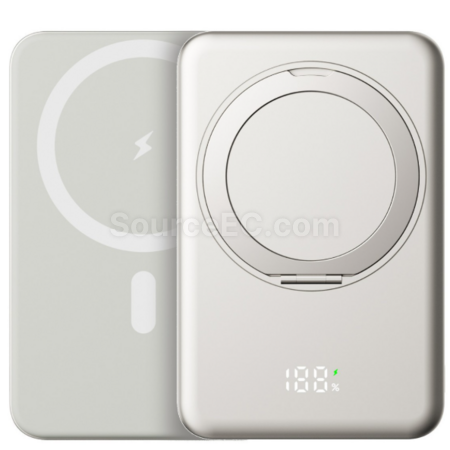 禮品訂造磁吸無線行動電源（帶支架）紀念品