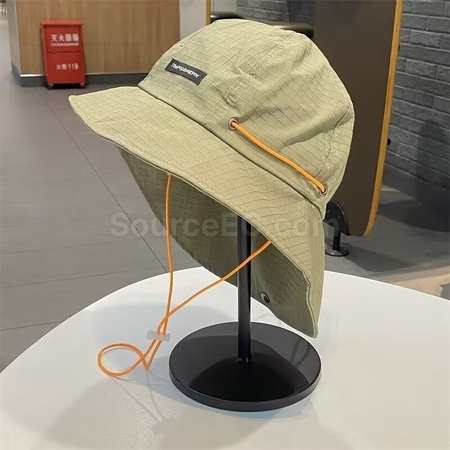 禮品訂造日系抽繩寬簷遮防曬防水盆帽紀念品