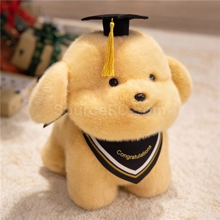 禮品訂造畢業小狗公仔紀念品