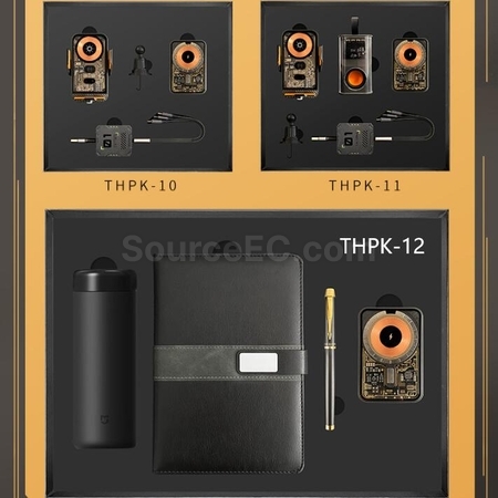 禮品訂造機甲透明風無線藍牙音箱套裝紀念品