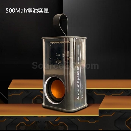 禮品訂造機甲透明風無線藍牙音箱套裝紀念品