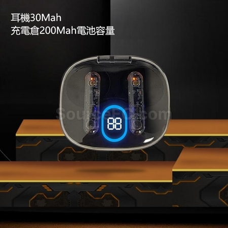 禮品訂造機甲透明風無線藍牙音箱套裝紀念品