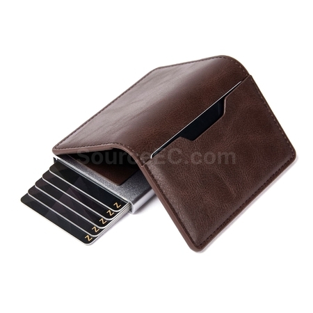 禮品訂造自動彈出式RFID卡包紀念品