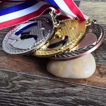 禮品訂造乒乓球金屬獎牌紀念品
