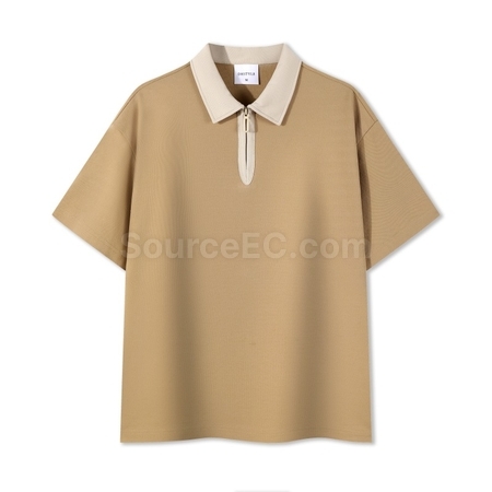 禮品訂造拉鏈Polo恤紀念品