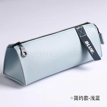 禮品訂造大容量三角筆袋紀念品