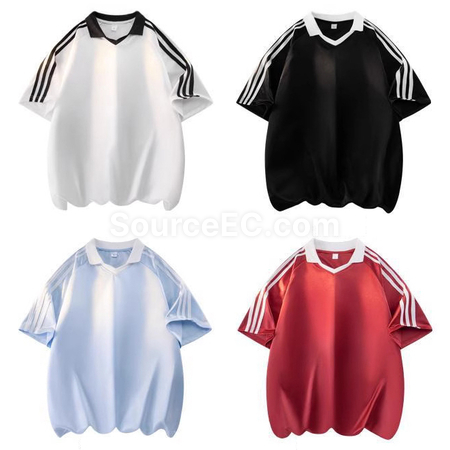 禮品訂造潮牌三條杠polo衫紀念品