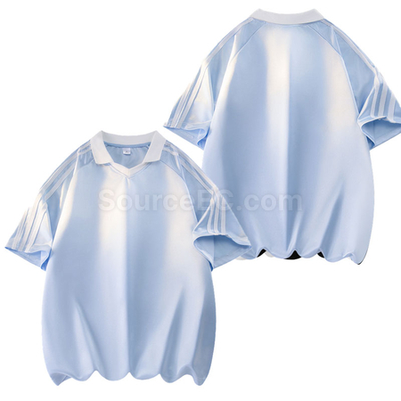 禮品訂造潮牌三條杠polo衫紀念品