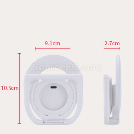 禮品訂造摺疊磁吸補光燈手機支架紀念品