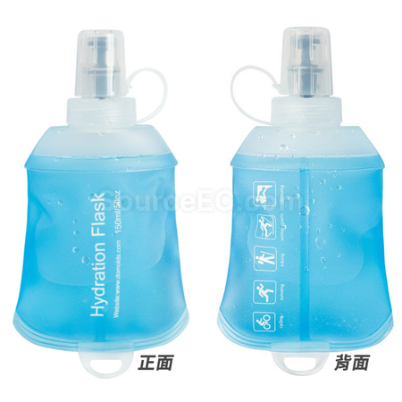 禮品訂造運動摺疊軟水壺紀念品
