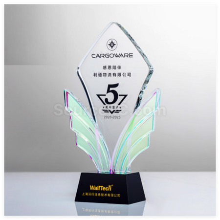 禮品訂造創意水晶獎座紀念品