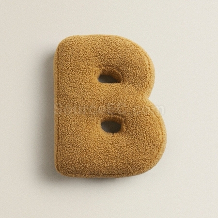 禮品訂造字母造型抱枕紀念品