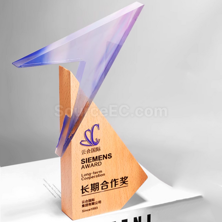 禮品訂造木獎座紀念品